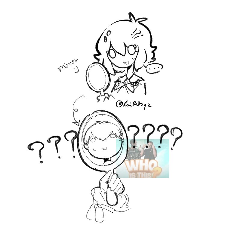 KaiRubyz's tweet photo. annoying ass “artists” when they find ONE (1) character that reminds them of their oc https://t.co/mqxAnLPFHh