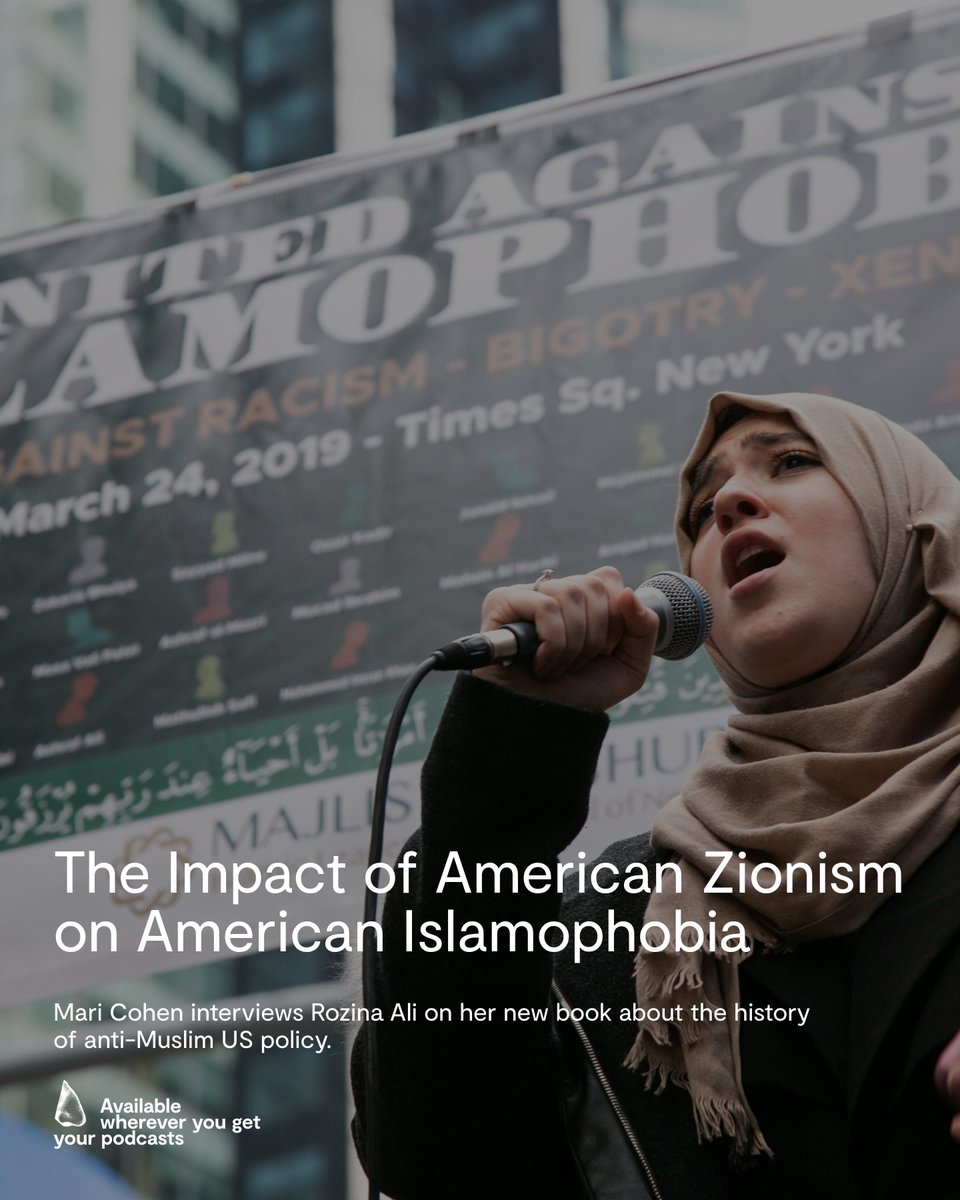 JewishCurrents's tweet photo. On this episode of On the Nose, senior politics editor Mari Cohen guest hosts to interview @rozina_ali on her new book, ‘Seasons of Fury,’ a sweeping history of American Islamophobia through narrative reporting on four American Muslim families.
https://t.co/cNIP097hHv https://t.co/CDrAVuGPnc