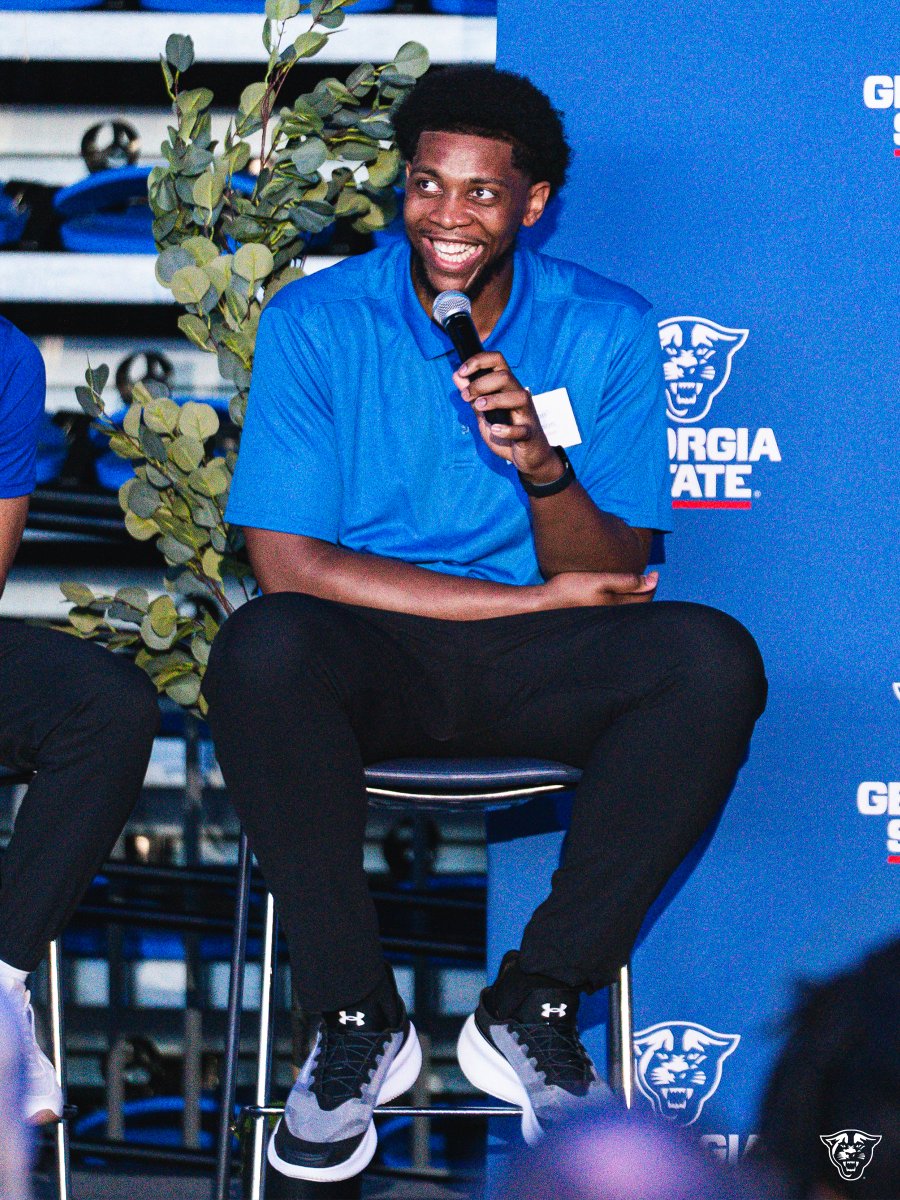 GSU_MBasketball's tweet photo. Next Stop: Season Opener ‼️

Thank you to everyone who came out to the Basketball Tipoff Luncheon! We can't wait to see you all again on November 2 at the GSU Convocation Center

If you haven't already, get your season tickets at https://t.co/hCib9aUfE1

#LightItBlue | @GSU_PAC https://t.co/cY8iGhClp4