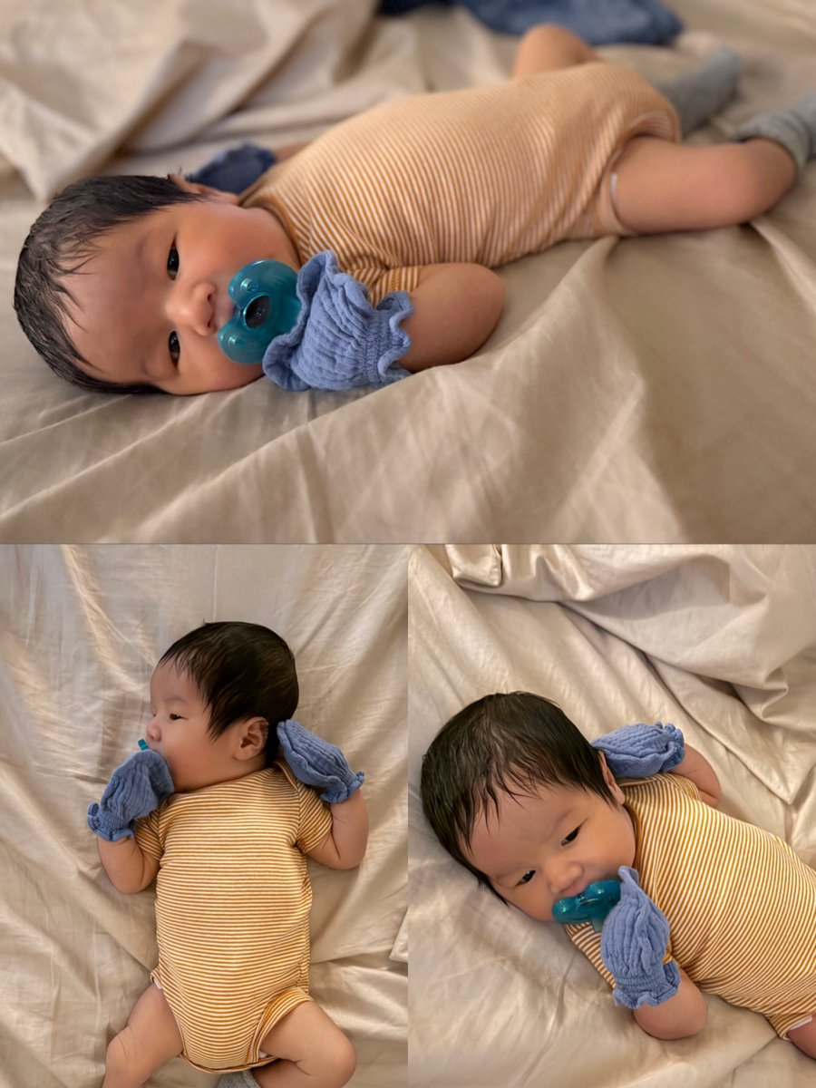 Jessly_xo's tweet photo. One month ago, my wife showed me true strength as she brought our son into the world. I couldn’t be prouder. Our big boy, Wilson, arrived at 8 lbs 9 oz. Happy 1 month, son. Welcome to the family. https://t.co/uVSEJUGzMM