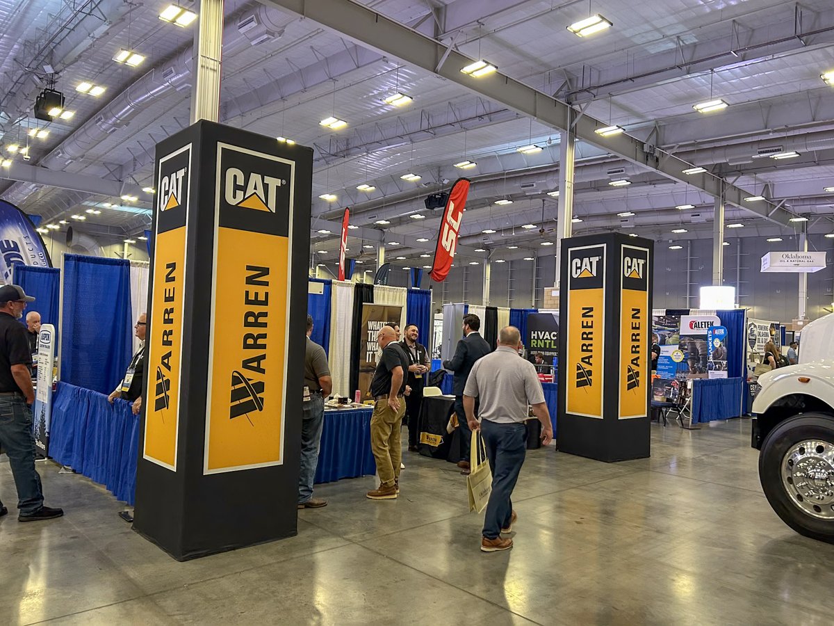 WarrenCAT's tweet photo. We had a great time at the Oklahoma Oil and Natural Gas Expo in Oklahoma City last week!
It was a great opportunity to connect with industry professionals, showcase what Warren CAT has to offer and support an industry that plays such an important role in our state.
#WarrenCAT https://t.co/N8f7nReEuI