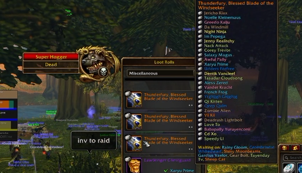 gaysodalover's tweet photo. NOT HOGGER DROPPING THUNDERFURY LMAO https://t.co/9kNeaMEiu3