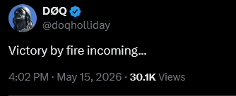 doqholliday tweet picture