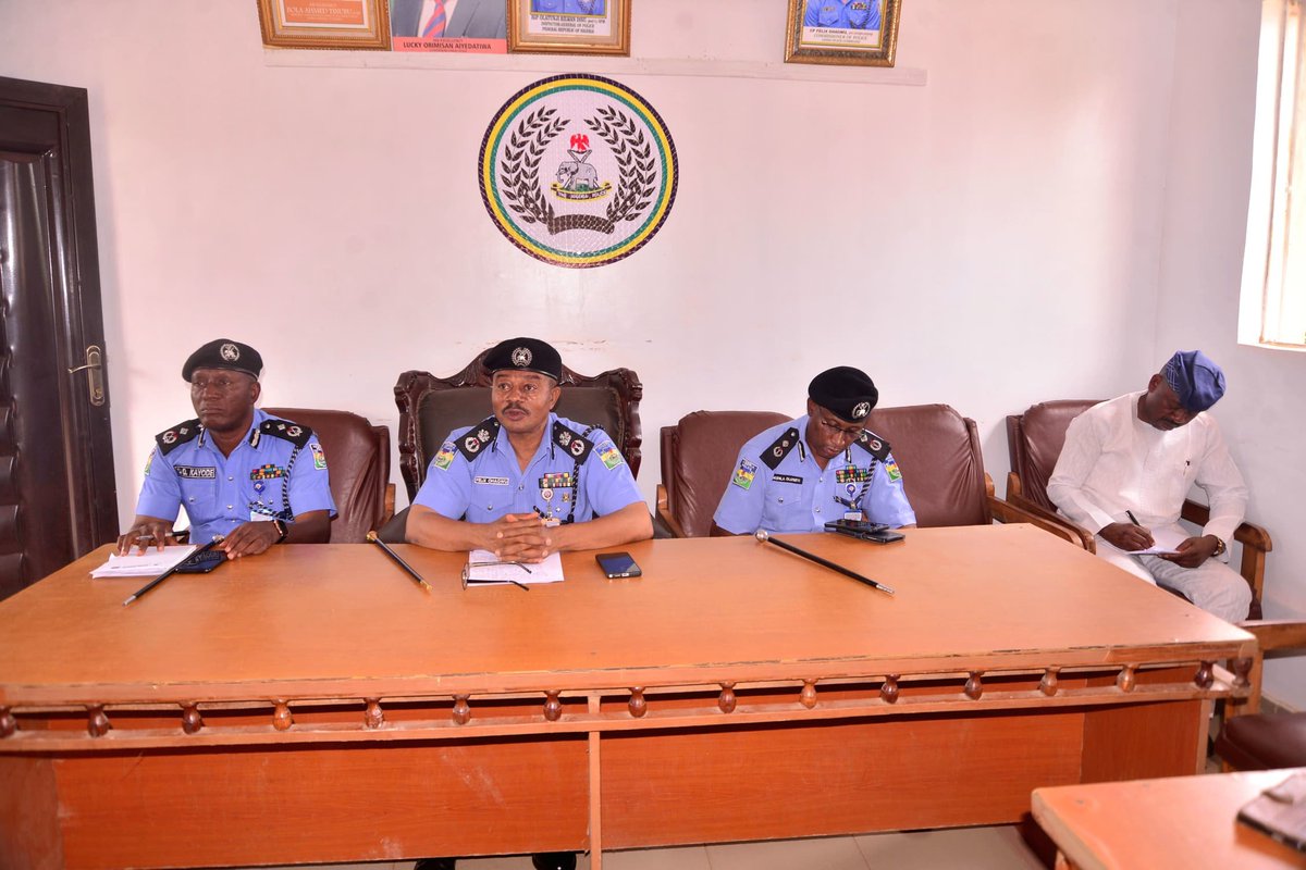 OndoPoliceNg's tweet photo. PRESS RELEASE

*CP FELIX OHAGWU TASKS TACTICAL COMMANDERS, PATROL AND GUARD OFFICERS ON PROFESSIONAL CONDUCT, HUMAN RIGHTS VIOLATIONS* 

… _Reaffirms Zero Tolerance for Extortion, Harassment And Social Media Violations_ 

In line with the vision of the Inspector-General of Police, IGP Olatunji Rilwan Disu, psc(+), NPM, to promote professional policing, respect for human rights and accountability in the discharge of police duties, the Commissioner of Police, Ondo State Command, CP Felix Ohagwu, psc, mnips, mspsp, has reiterated the Command’s commitment to protecting citizens’ rights and maintaining the highest standards of discipline among personnel.

The CP gave the directive during a two-day strategic interactive session organised for tactical commanders, operational heads, and patrol and guard officers and men deployed on the roads. The sessions were held at the Command Headquarters and the Police Officers’ Mess, Akure, respectively.

The first day of the session, held on Wednesday, 21st October 2026, was dedicated to tactical commanders and operational heads. The engagement focused on supervisory responsibilities, operational discipline, accountability, professional ethics and the effective implementation of the Inspector-General of Police’s directives across the Command.

Addressing tactical commanders and supervisory officers, the CP emphasised that discipline must begin with leadership. He urged commanders to lead by example, conduct regular briefings and lectures for their personnel, monitor their conduct in the field and promptly address any behaviour inconsistent with the standards of the Nigeria Police Force.

The Commissioner of Police also emphasized the need for strict compliance with the Nigeria Police Force’s social media policy. He cautioned officers against the unauthorised sharing of official information, operational details, photographs, videos or other sensitive materials on social media platforms. He further reminded personnel that their online activities must reflect discipline, professionalism and respect for the Force’s regulations. 

The second day, held on Thursday, 22nd October 2026, was dedicated to patrol and guard officers and men deployed on the roads, drawn from the Rapid Response Squad, Anti-Crime Patrol, Safer Highway Patrol and divisions across the state. The engagement focused on their conduct during patrol duties, interactions with members of the public, enforcement of the law and the need to maintain professionalism while carrying out routine security operations.

The Commissioner of Police stressed that every police officer must treat members of the public with dignity, fairness and respect, irrespective of their status, background or circumstances. He warned that the uniform must never be used as an instrument of intimidation, oppression or personal advantage. He further declared that harassment, extortion, unlawful detention, intimidation, abuse of power and other acts capable of undermining public confidence in the Police would not be tolerated.

CP Felix Ohagwu particularly charged patrol and guard officers operating on the roads to remain courteous, vigilant and professional at all times. He reminded them that their duties require them to protect lives and property, prevent crime, enforce the law lawfully and facilitate public safety, rather than subject road users and other members of the public to unnecessary hardship.

The CP assured members of the public that complaints of misconduct would be treated seriously and handled through the appropriate channels, reaffirming the Command’s commitment to justice, accountability and improved police-community relations.

For any inquiries, please contact:
08059998351
X: @OndoPoliceNg
Instagram: Ondopolicecommand
Facebook: Ondo State Police Command
Email: pproondo@npf.gov.ng

E-Signed

DSP ABAYOMI JIMOH anipr, mnisma
Police Public Relations Officer (PPRO)
Ondo State Command
22nd October, 2026