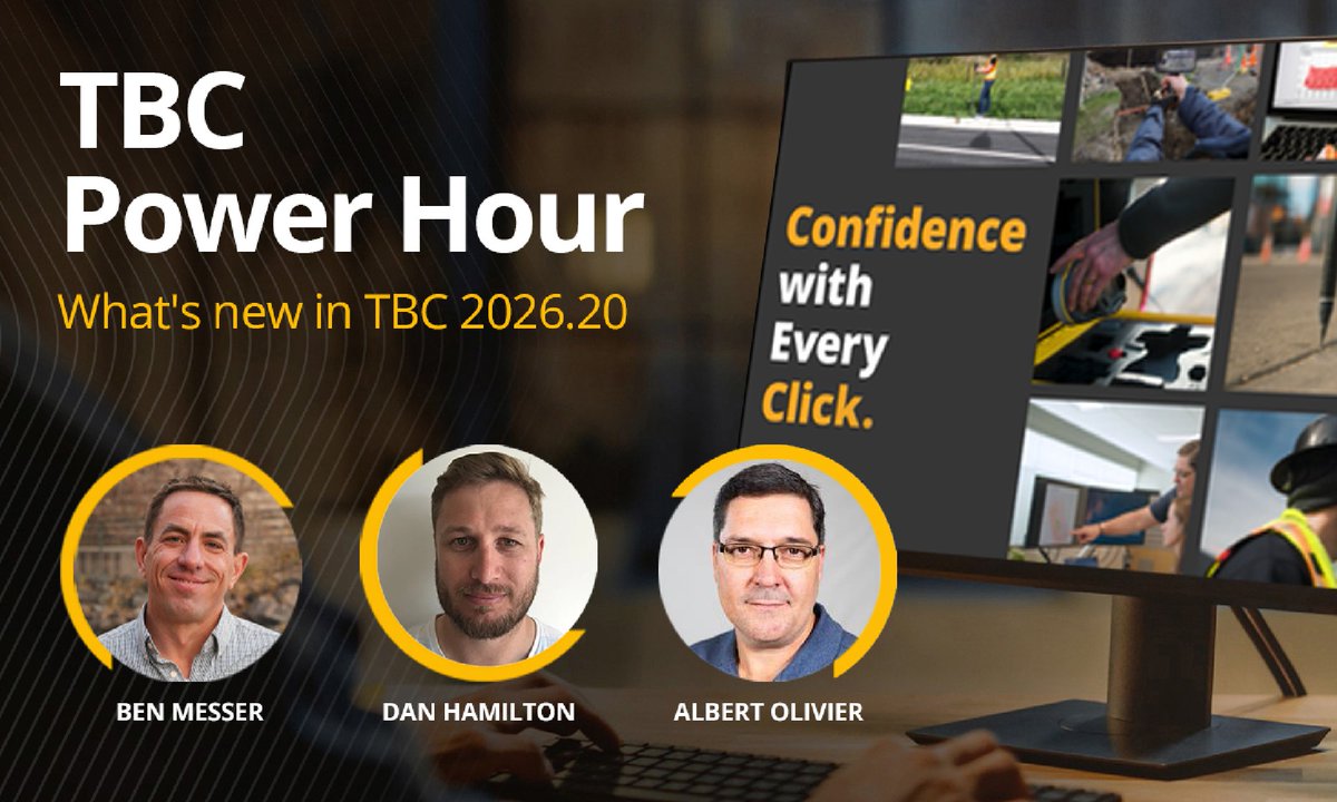 PrecisionLaser1's tweet photo. #TBC Power Hour: #TrimbleBusinessCenter 2026.20 is Almost Here! 10/28/26 | 10am EST
https://t.co/Yj6PPtOWGo
#PLI #Trimble #Geospatial #GeospatialData #GeospatialSolutions #GeospatialSoftware #SurveyLife #Surveying #LandSurveying #SurveyingSoftware #EngineeringLife #NSPS #PLS https://t.co/LbjFCp5Lv3