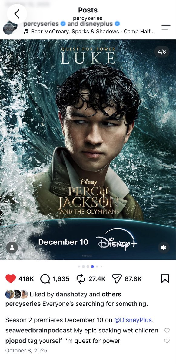 nosyPJOfan's tweet photo. We also got the characters posters by oct 8 of last year when it was 2 months before S2 release.. we only one month away until S3 release and yet still no character posters.. https://t.co/TYE1I90t0S