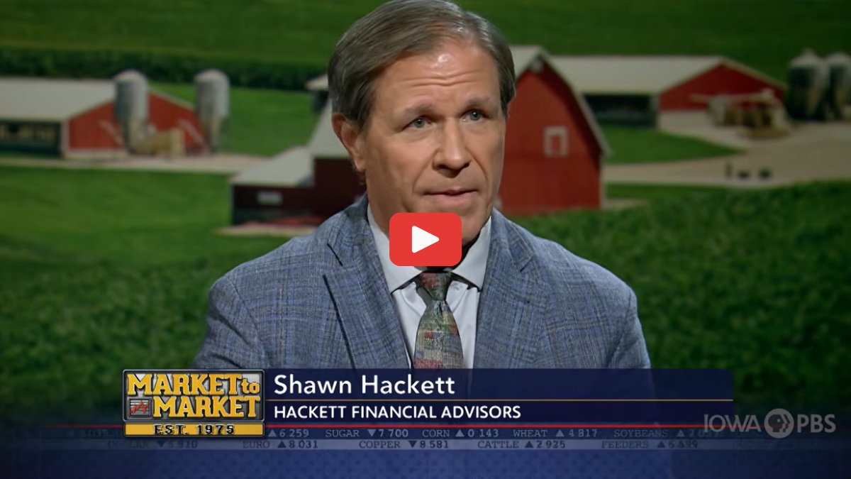 OntAg's tweet photo. Store Corn, Let the Beans Go, Watch the Weather...

Shawn Hackett answers viewer questions about USDA corn yields, storing corn versus selling soybeans and which markets could rebound first.

Watch for an experts insights ⬇️
https://t.co/nJr8LOsr5y

#OntAg https://t.co/V31jmke3LB