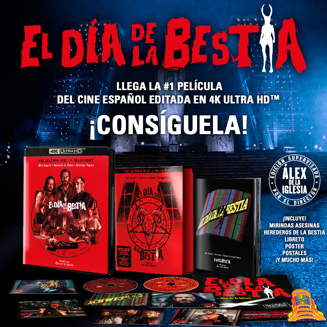 MoobysEs's tweet photo. #SORTEO 

Llévate unas de las ediciones de #ElDíaDeLaBestia editada en 4K Ultra HD 

¿Qué tienes que hacer? 
SIGUE A @MoobysEs y @DivisaFilms + ME GUSTA Y RT A LA PUBLICACIÓN + INVITA A DOS AMIGXS A PARTICIPAR

Más: https://t.co/LmrM2ZT8uB https://t.co/Ft8NFvb3I4