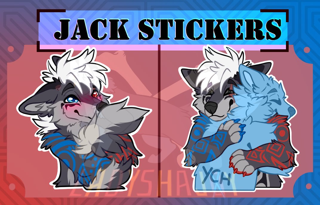 LadyShajoy's tweet photo. Jack Sticker✨
.
.
.
🐾 https://t.co/KoVggezEql
🦋 https://t.co/tvgwwxCH0c
📷 https://t.co/SG13F3KGZR
#furry #wolf #sticker #commissionㅤ https://t.co/Jv5nhX5Hw5