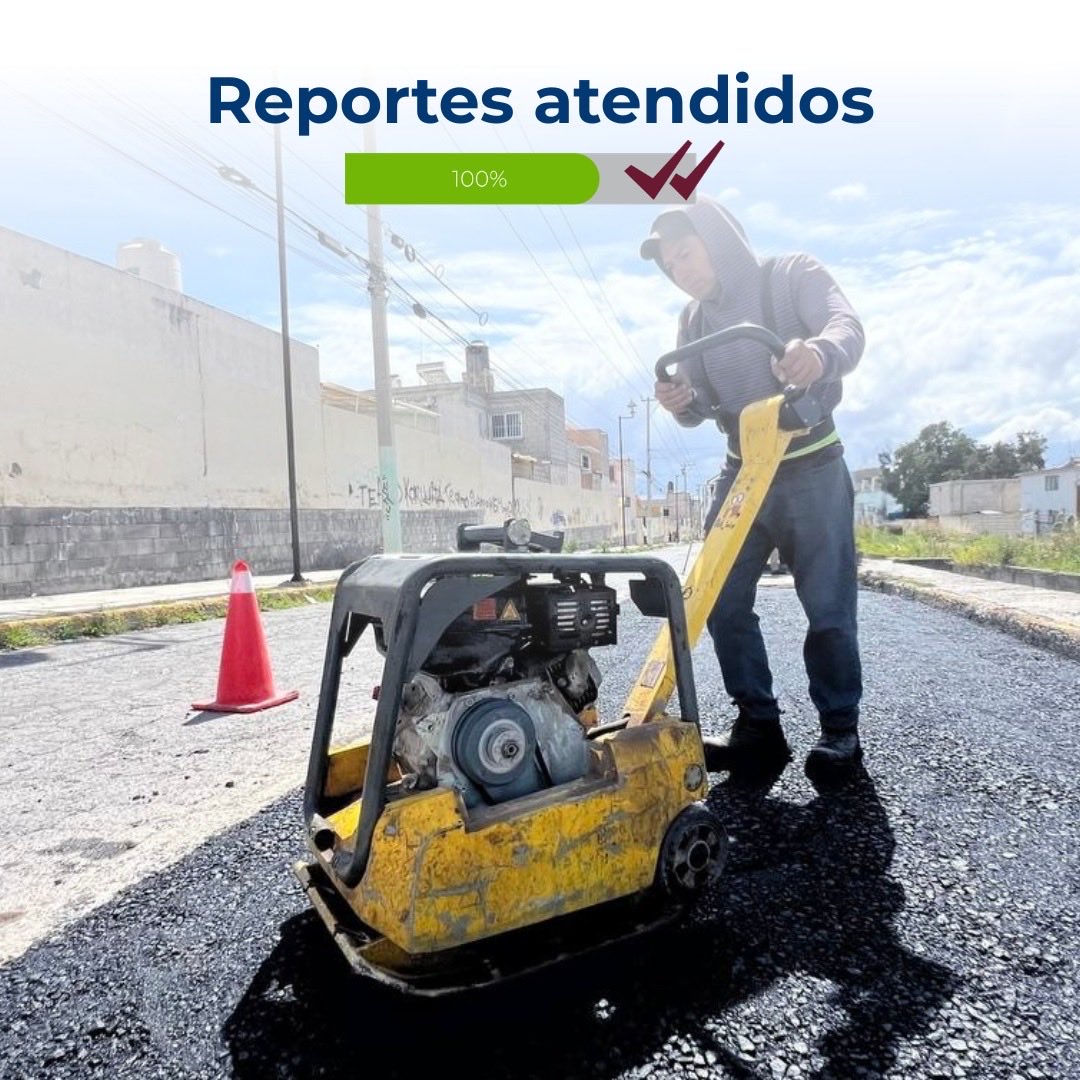 CAASIM's tweet photo. ✅ ¡Atendemos tus reportes y seguimos avanzando con los trabajos de bacheo!

🛠️💧 Como parte de las acciones posteriores a las reparaciones en líneas de conducción y distribución de agua potable, personal especializado realizó trabajos de reposición de carpeta asfáltica en: https://t.co/YC690yakcw
