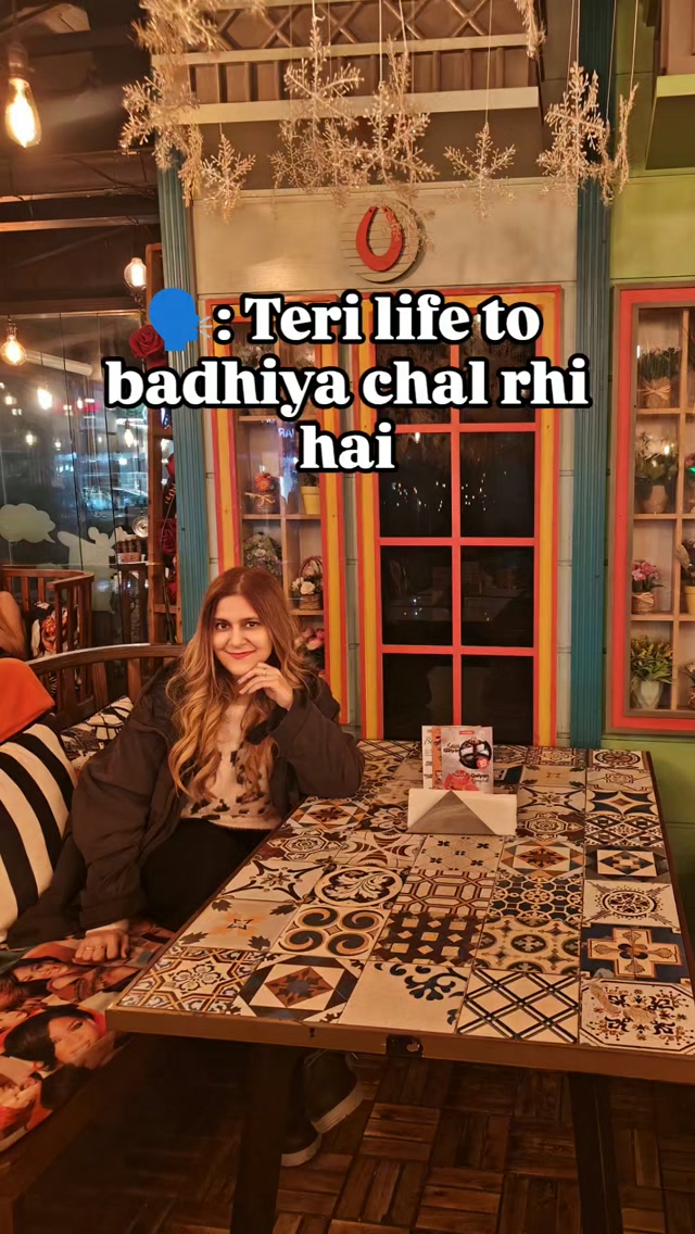 redzmacq's tweet photo. Instagram: living the dream. Reality: surviving plot twists. Haan bhai, sab badhiya hai... bas dimaag, bank balance aur body apni alag kahaani suna rahe hain. https://t.co/NxScHO68oR