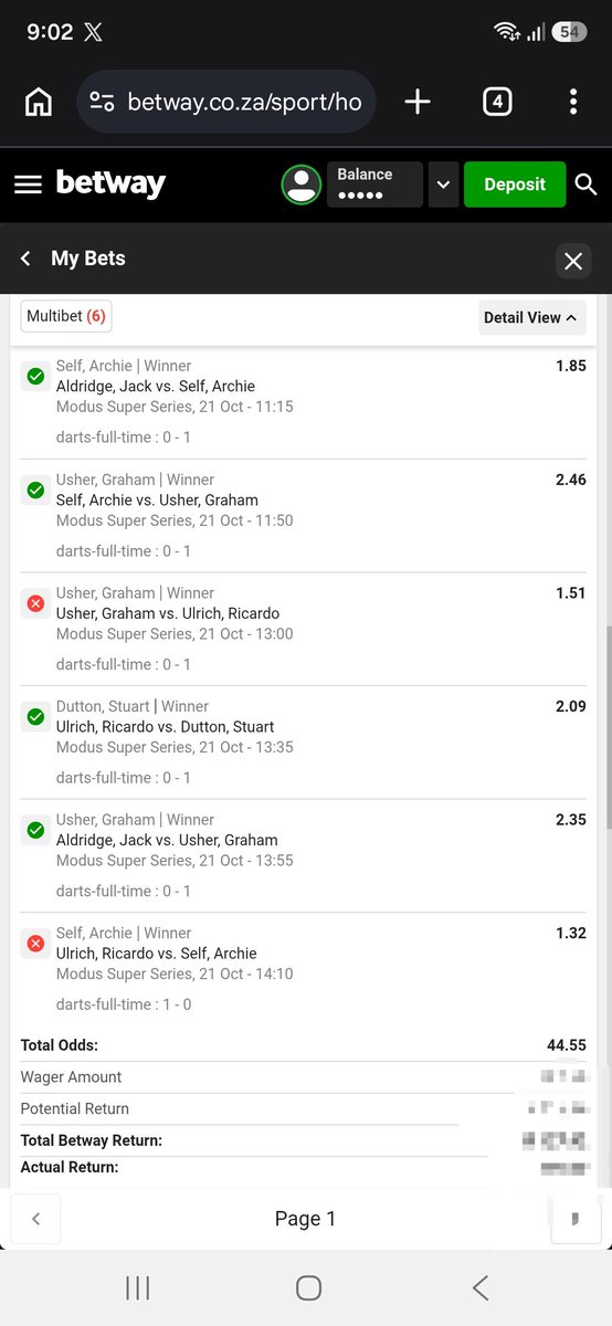 Thembi_FM's tweet photo. @DebraaErica Yesterday you shared a ticket from easybet and I had to redo it cause I use betway, I edited it and this is what happened 😅,  one day I'll make the 500 or 600 odds you share with us and it will boom cause I learn from the best👏🏻❤️ https://t.co/EAFRNSBH9l