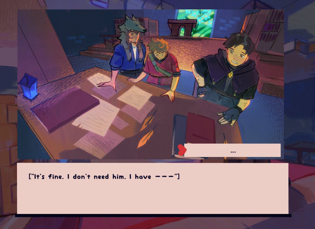 hermitvioIet's tweet photo. OH MY GOD??? ITS SCAR WRITING ABOUT GRIAN FROM THE DOG EAT DOG ROUTE??? dude this route is SO cool what the hell omg #heartfall #heartfallspoilers https://t.co/KEM7UVax9T