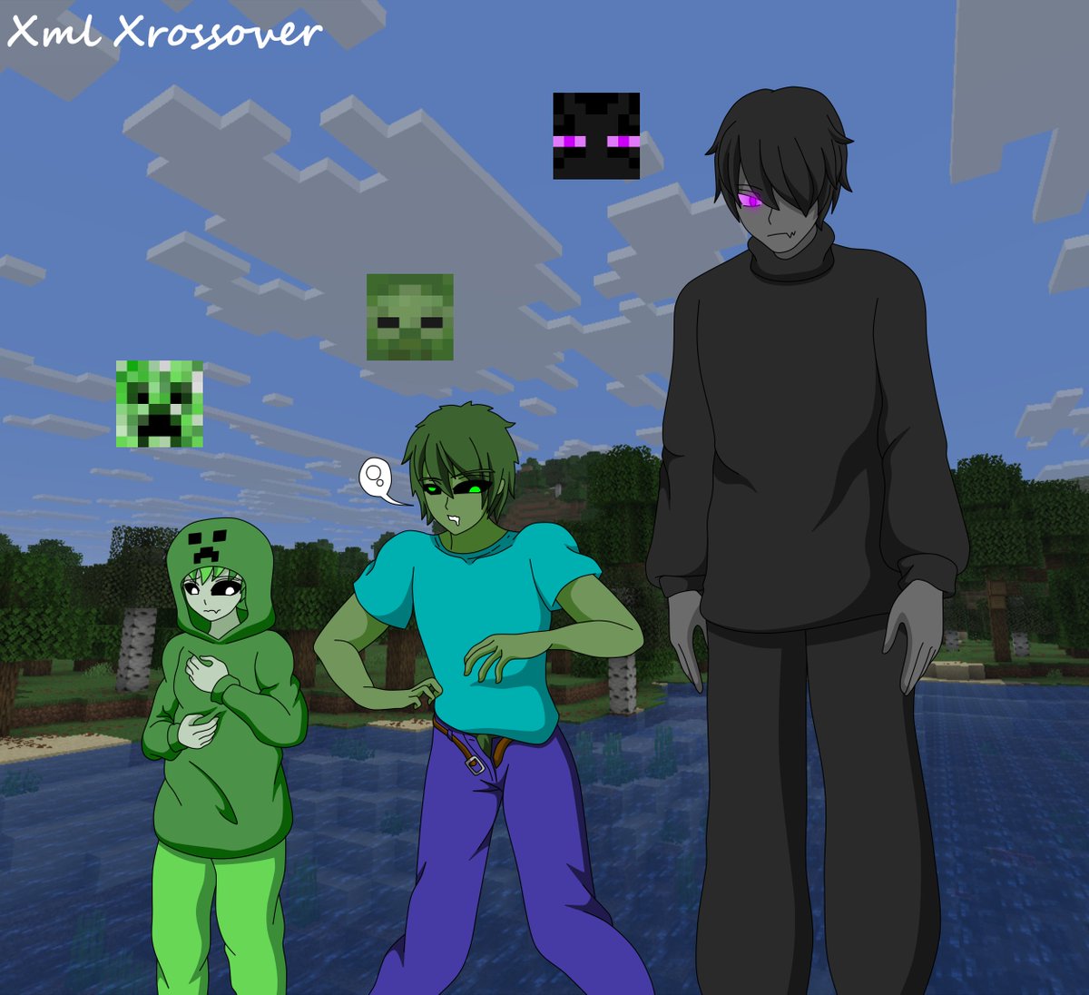 xml_xrossover's tweet photo. Mobs #1

#Minecraft #MinecraftNSFW #Creeper #Zombie #Enderman https://t.co/OYeAG8afRM