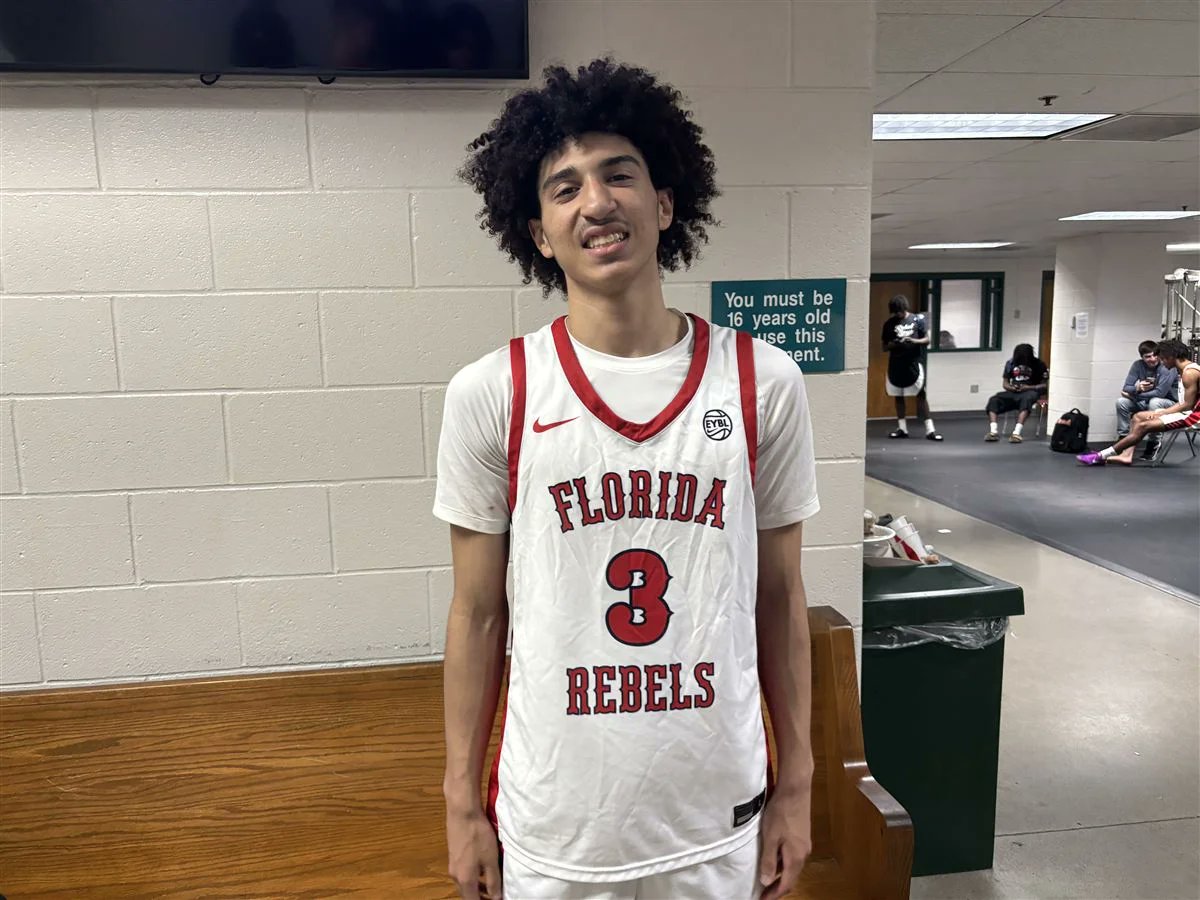 JacobPolacheck's tweet photo. "He became the No. 1 target in their eyes."

Louisville is making a full-staff push for five-star PG Cayden Daughtry ahead of this weekend's official visit.

His high school coach details the Cards' pursuit and what will matter most in a decision.

https://t.co/CA518JXjnH https://t.co/pikdqm2Wm4