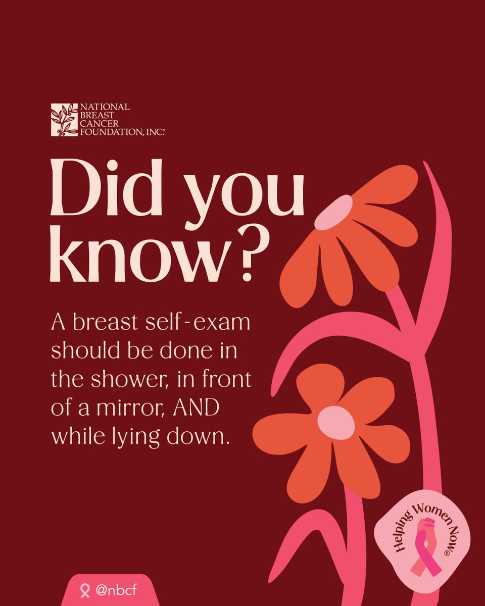 HealthHoco's tweet photo. Early-stage breast cancer—when it hasn’t spread beyond the breast—has a 5-year relative survival rate of over 99%, highlighting the importance of early detection. 

Learn how to perform breast self-exams at https://t.co/VW6B1Y8UUW  

#earlydetection #breastselfexam #prevention https://t.co/jdu4fx15jl