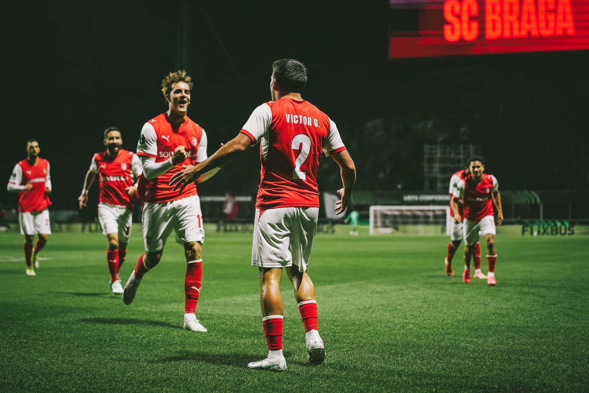 SCBragaOficial's tweet photo. VÍCTOR! QUE COMEÇO! 🔥
#UECL | #SCBKAAG https://t.co/WxCouSpRTO