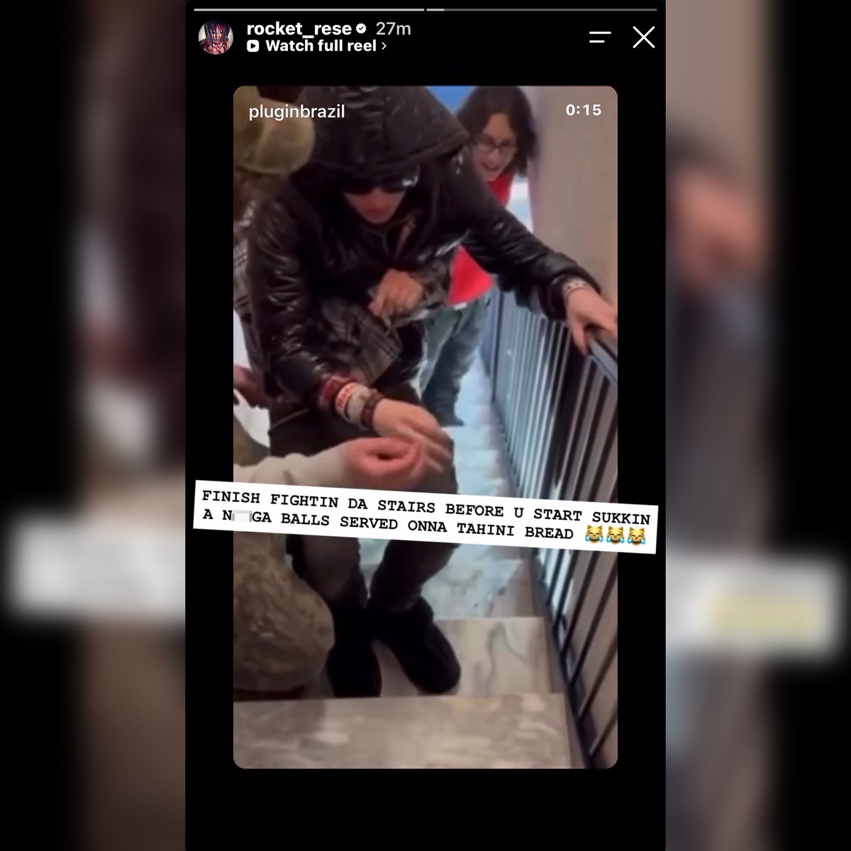 urpreal's tweet photo. Rocket Rese and Phreshboyswag are beefing now 😳👀 https://t.co/cGXTAJwxc4