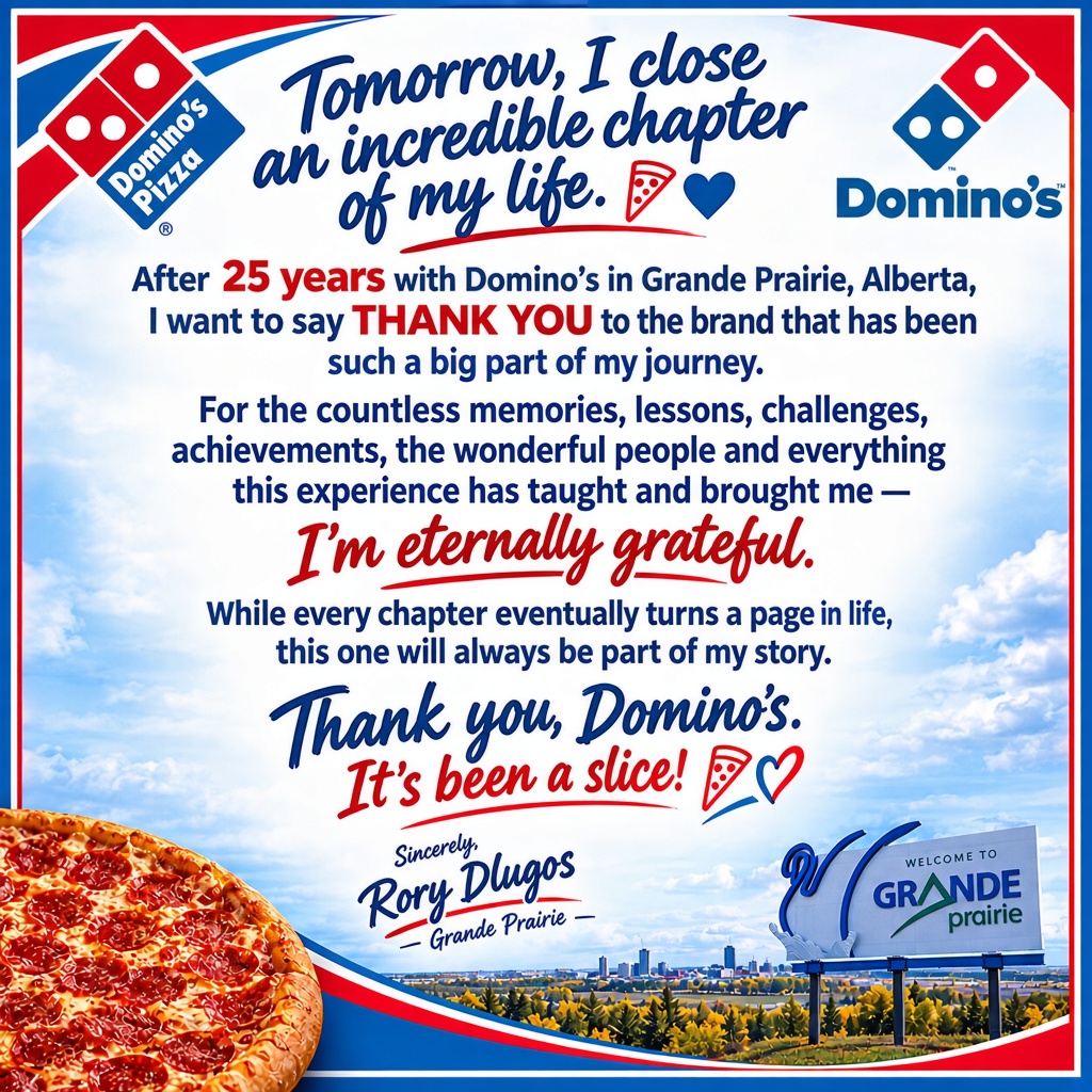 SectionGP's tweet photo. @dominos @DominosCanada @CityofGP https://t.co/mqgRjNKkgb
