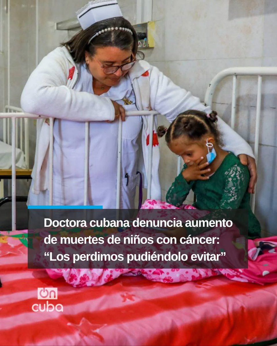 ElNecio_Cuba's tweet photo. – Los niños cubanos están muriendo  porque Estados Unidos persigue y bloquea sus tratamientos. Los niños no son culpables de la geopolítica. Marco Rubio es un criminal. https://t.co/hVz71YUssd