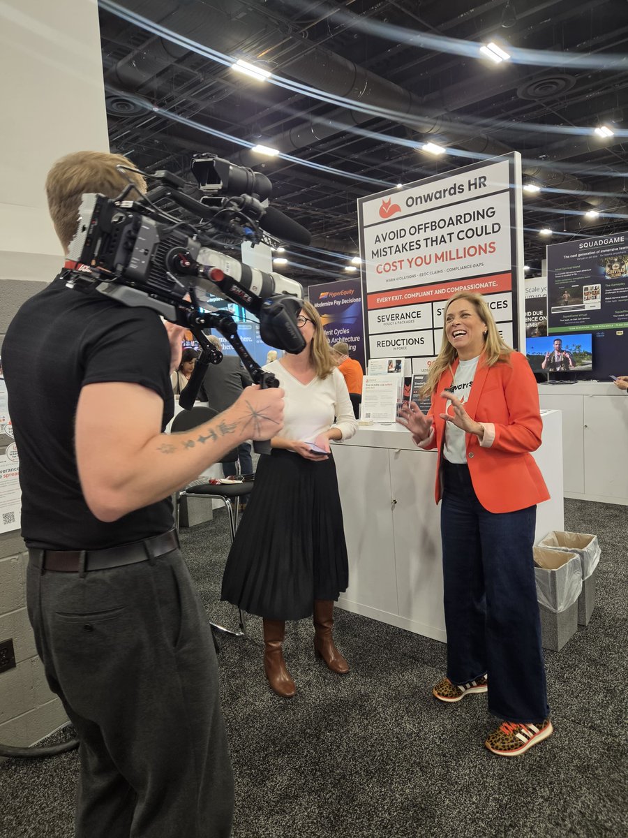 HRTechConf's tweet photo. A little behind-the-scenes fun from #HRTech2026! 📸

From capturing conversations on the expo floor to connecting with exhibitors and discovering a few surprises along the way, the HR Tech team has been busy bringing you highlights from Las Vegas!

Here’s a peek at some of the moments happening between the big moments. 🙌

#HRTech #BehindTheScenes #HRTech2026