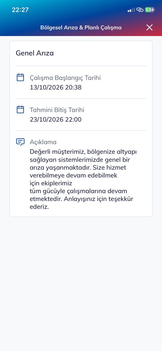 _SezerOzen's tweet photo. 15.gün normalde 22.10.2026 saat 22 de biticeği yazıyordu fakat yine ertelenmiş şöyle bir gelişme var artık aramıyorlar bile @TurkTelekom @TTDestek @ebekirsahin https://t.co/VPolksqGIt
