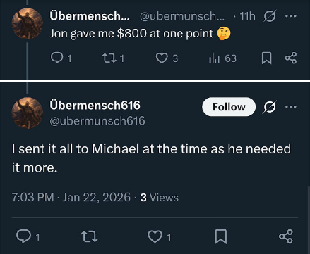Thedukeofbenis's tweet photo. @Tezz3ract Hey dummy, tf makes you think that's news? 🤨
(and quit talking to your own alts... it's pathetic) https://t.co/1gACg5ZRdD