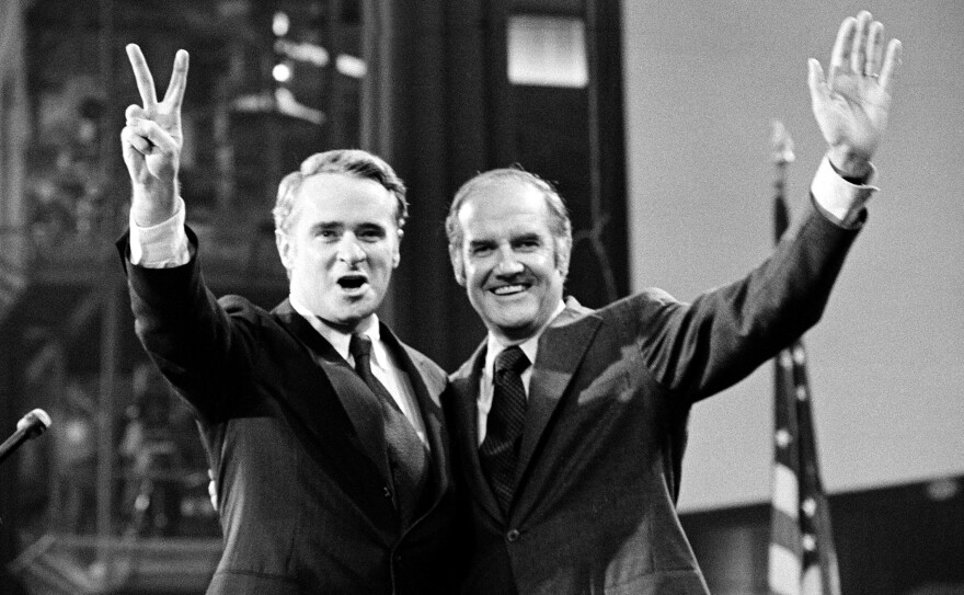 wildstein's tweet photo. Two years after spending 19 days as George McGovern's VP candidate in '72, Thomas Eagleton was re-elected to his US Senate seat in Missouri by 21 points in a rematch against the Republican he'd beaten by 2 points in 1968, https://t.co/5QnGfXlUOb