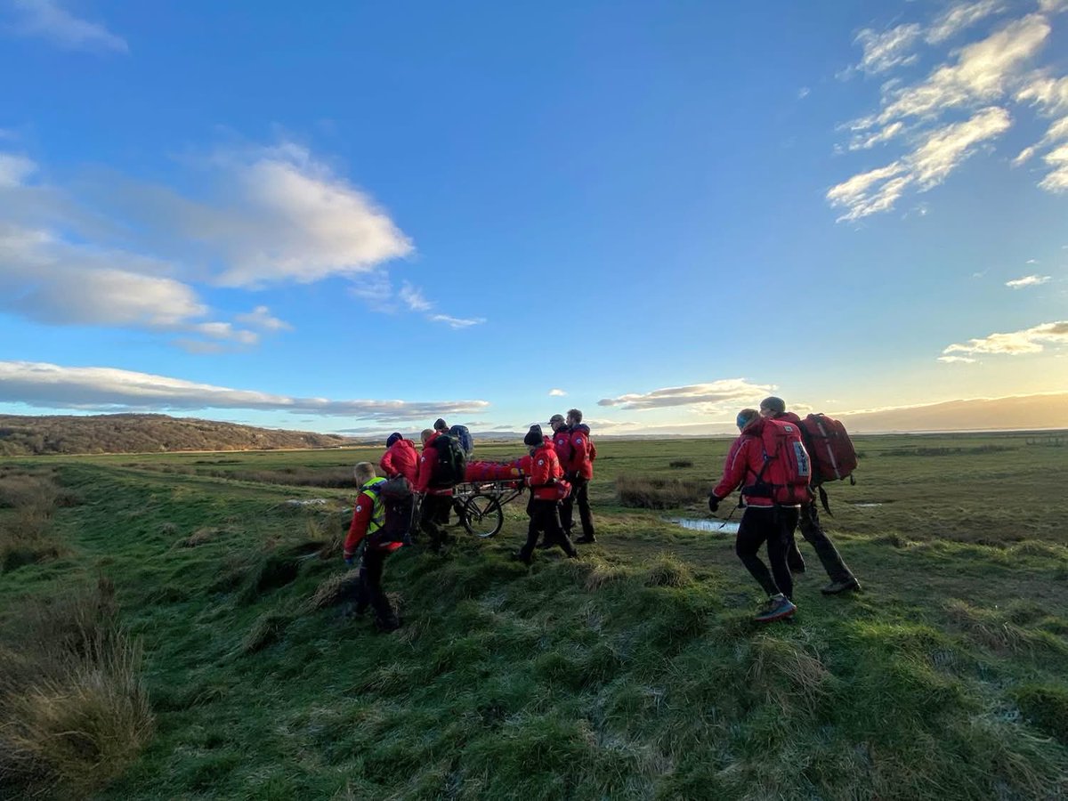 BPMRT's tweet photo. 1623hrs 22/10/26

Call-out by @NWAmbulance to assist with a patient in the Arnside and Silverdale National Landscape

(Library 📸) https://t.co/cmVtUEsGwh