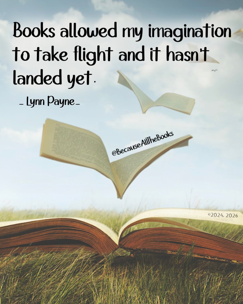 becausemybooks's tweet photo. And they're still fueling my imagination and will continue to do so.

How vivid is your imagination? Have you always had an active one, or have books added to it? https://t.co/LP2A2Royhz