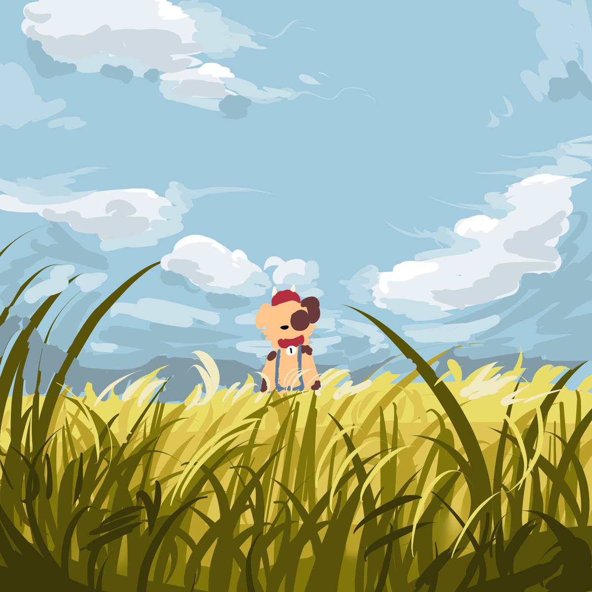 hinuki_neko's tweet photo. I'm practicing how to draw backgrounds. :D https://t.co/LhAbve9HLg