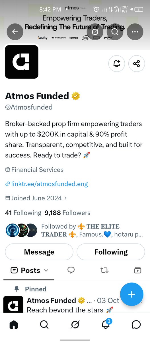 Ibrahim_a_idris's tweet photo. @LIYAUFX1 @Atmosfunded @Ayeesha_fx @stefanytrades @CharlesFT_ @pipmafia @Major__Fx @THE_SNR_SNIPER @EngineerAdam123 @mobytoolz https://t.co/LklvrwZjWm