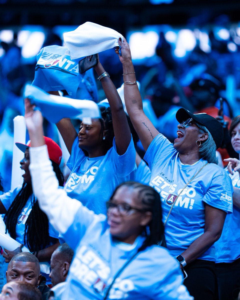 AtlantaDream's tweet photo. The 🅰️ loves us and we love y'all right back! https://t.co/rPTP5AAz3q