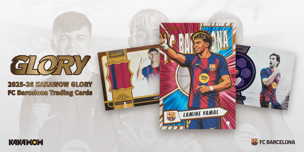 GTSDistribution's tweet photo. Check it out!! 😃 2025-26 KAKAWOW GLORY FC Barcelona Trading Cards https://t.co/d5XXPYkGzL #TheHobby https://t.co/IIXbxZBP3k
