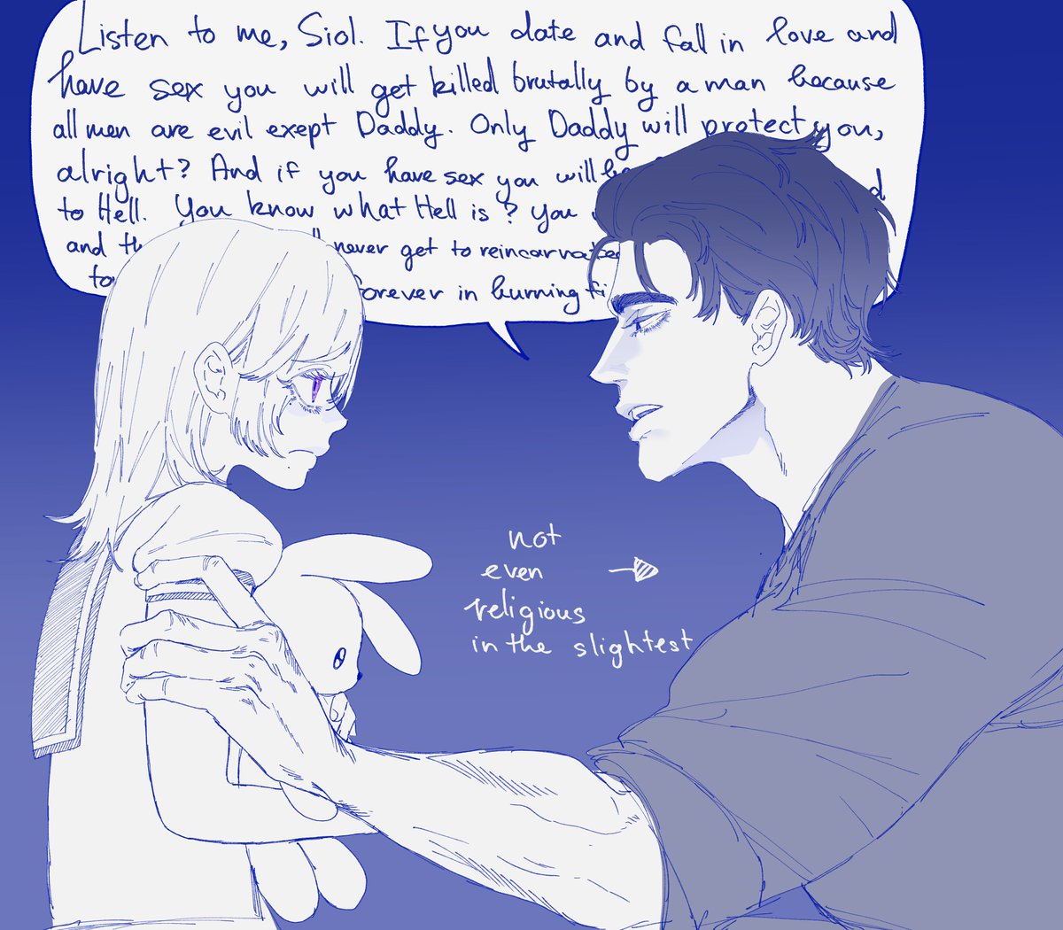 kurosiameme's tweet photo. Bailey thats not how you teach stranger danger https://t.co/9zx5nwS6HV