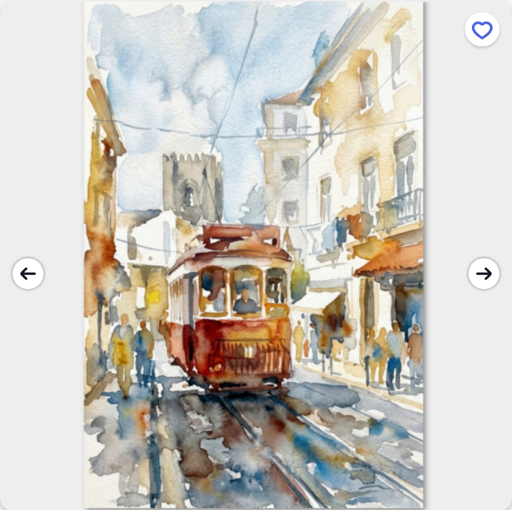 ArtSyndrome75's tweet photo. A red tram rolls toward the viewer down a narrow Alfama street, a Gothic cathedral tower rising in the distance between ochre buildings. A charming pick for Lisbon and tram fans.

https://t.co/7XEYLb7YeP https://t.co/bYJbpTcytP