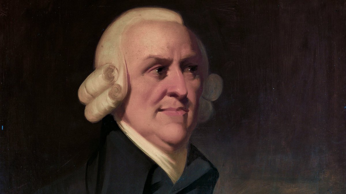 sfliberty's tweet photo. "It is not from the benevolence of the butcher, the brewer, or the baker that we expect our dinner, but from their regard to their own interest." — Adam Smith https://t.co/MIkMn4J6VU