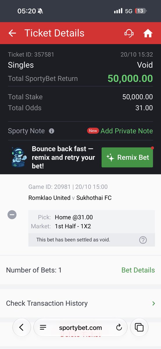 DNewton1234's tweet photo. @sportybetke Tell sporty bet to pay me my money and stop criminality https://t.co/CBYKHLrWM3