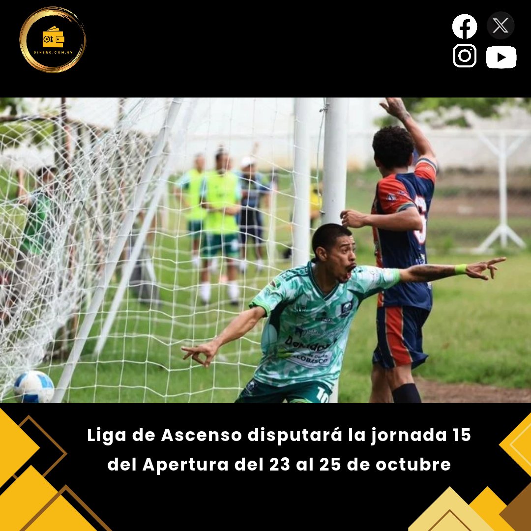 dinerocomsv's tweet photo. #Deportes ⚽🔥 ¡La Liga de Ascenso vuelve a la cancha! 🏟️La jornada 15 de la Copa FOX se disputará del 23 al 25 de octubre con 12 partidos llenos de emoción. 🥅🏆📣  @fesfut_sv 

Nota: https://t.co/UoFvEEvhFl

#CopaFOX #LigaDeAscenso #FESFUT ⚽ #FútbolSalvadoreño 🇸🇻 #Jornada15 🏆 #Deportes 🔥
📝 AR