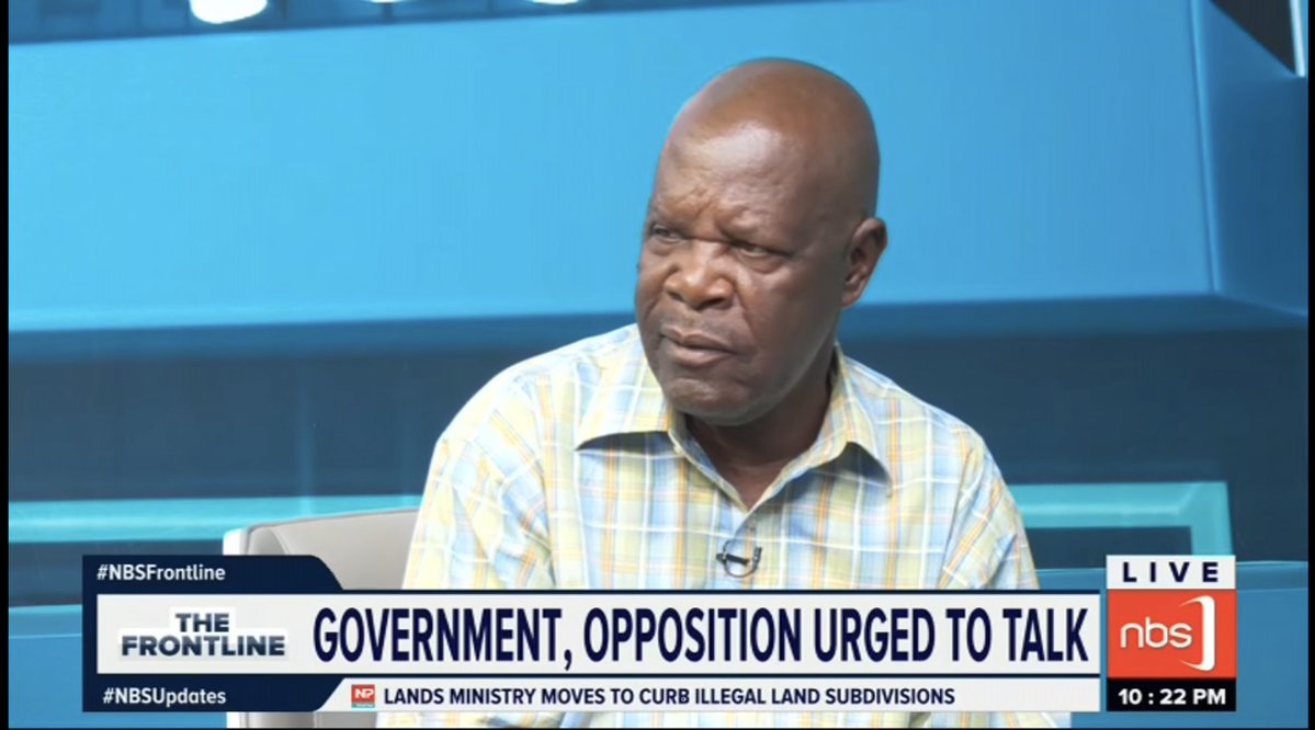 NBSBreakingNews's tweet photo. Ofwono Opondo: I didn't know that as NRM, we would reach the level where we fear to say the truth but that's where we are.

#NBSFrontline #NBSUpdates https://t.co/AMEVOJt8Gt