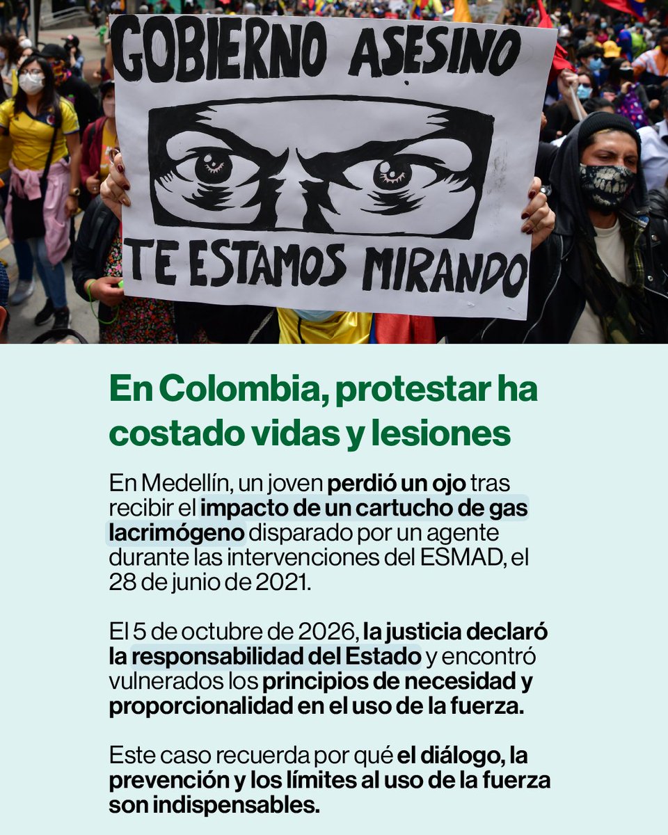cjlibertad's tweet photo. #GarantíasYPaz | 📢Mientras la gente sale a las calles para exigir derechos y denunciar injusticias, el gobierno cambia las reglas de la protesta social.

🔗Lee el artículo completo https://t.co/Dxp8G1W7kf

#DerechoALaProtesta #NoALaRepresión #MovilizaciónSocial https://t.co/uUD3qWXsAw