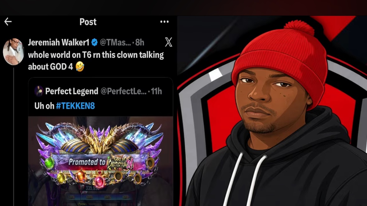 TMask97's tweet photo. This dude made a video glazing perfect legend for his GOD 4 rank and then in the same video told me to go offline and see Ulsan in person and play against him offline and see how much them ranks matter when I told him my rank spread 😭😭😭😭😭 I play YOUR main and I’m better than you with him 🫵 this really why you mad 

News flash I actually travel and I been apart of the tekken community for over 12 years. It’s helped me learn about other fighting games and meet new people all around the world. Being introduced to so many different cultures and ideas about life all because we share a common interest for a game. It’s really cool! Then you have people like this Demetrius guy and perfect legend who seem themselves as some type of underdog in the community and want praise for their achievements but they aren’t really that impressive on the grand scale of things. Everyone wants to give respect to Carl for his efforts in gaming when no one really knew how to use practice mode or thought events were anything other than “nerd conventions”. Winning in a space when things are new is certainly something to be applauded for, but when you don’t pivot your wins into something that can be a major benefit to the community you eventually fall off the ladder of relevancy. Perfect legend and his fans often remind me of leffen and his fans, or DSP and his fans, or lowtiergod and his fans, absolute blind loyalty and dedication to the experience they had with the person who created it for them. Regardless of the multitude of negative interactions they have created within the FGC and the people around them, many people see their early accolades and latch onto the idea that they are skilled without doing any research on them as a person. The reason PL isn’t jwong or knee or anyone he mentioned when ducking Ali is because OF his ego as you so said isn’t in your video. PL will continue to ruin his name and ppl like you will continue to suck his balls because you’re both garbage at fighting games and thinking critically and it shows. I haven’t heard the term elitism since the dumbass niggas who made it up back in 2009 quit fighting games to go work in construction where they belong lol