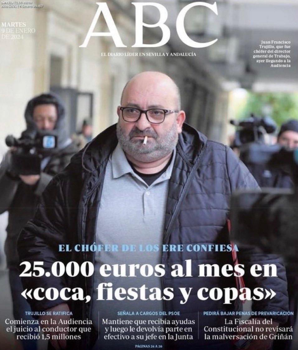 RonCicer's tweet photo. Ser ZURDO es gastarse el dinero público en putas y cocaina. https://t.co/wMfammiyv6