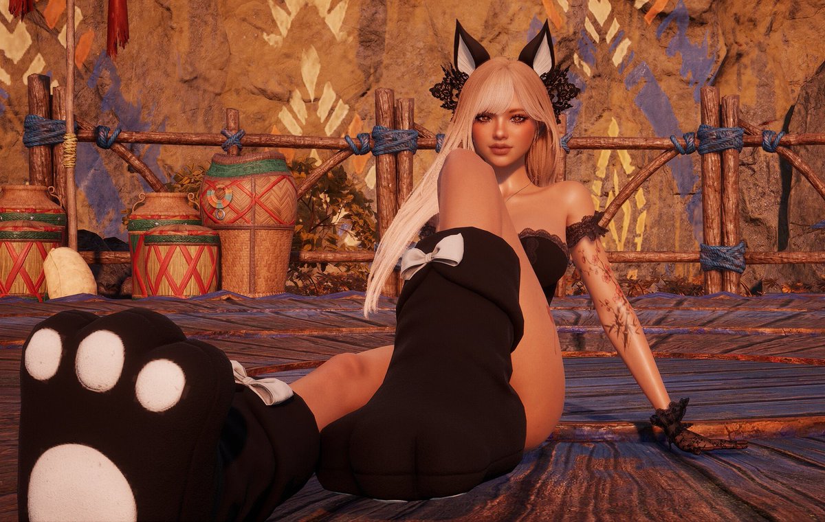 Senemi12's tweet photo. 🐻🐾🖤

#aion2 #アイオン2 https://t.co/A89e5Fztwr