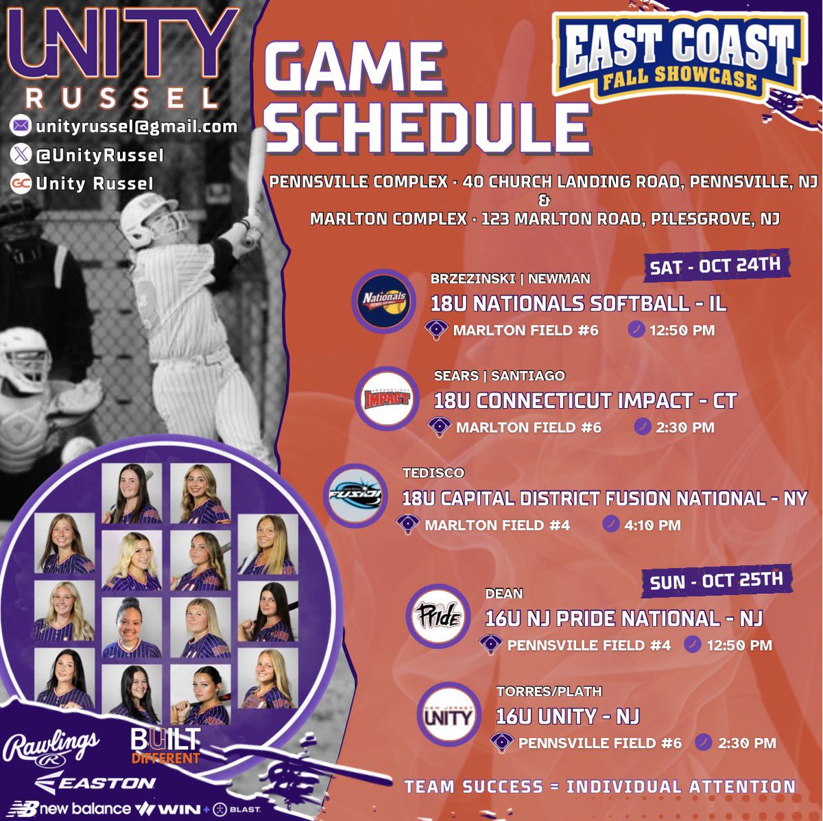 UnityRussel's tweet photo. @CoachStocktonJC See you there, Coach! https://t.co/GZbY93BDK3