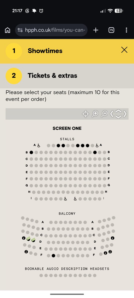 FilmsForNowt's tweet photo. Opening evening You Can See Everything, @HydeParkPH, a whole month before UK release.... https://t.co/POSfuTKZGW