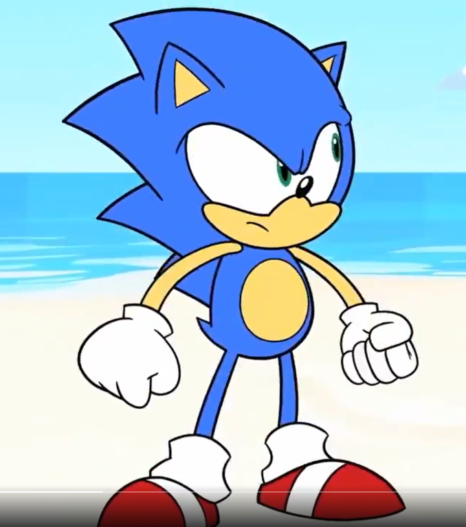 ChrisSullyOffic's tweet photo. This Sonic design is ass I'm sorry

It blends Classic and Modern Sonic together in the worst way possible https://t.co/zbij4eNQ72