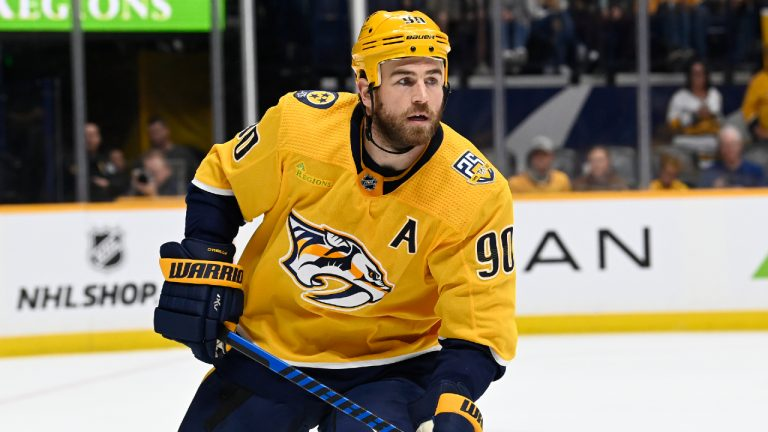 RinkyReport's tweet photo. Pierre LeBrun on Oilers NOW about Ryan O'Reilly: The other thing I would tell you is this. I don't think Ryan O'Reilly wants to go anywhere, right? Like I think he loves it in Nashville so much. And, you know, he's already won his Cup. I think he's fine being the mentor to transitioning team. - 10/21 #Preds #Smashville #NHL