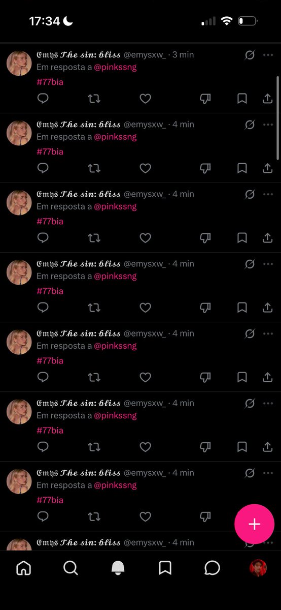 pinkssng's tweet photo. @emysxw_ tu é doente https://t.co/Ow3BfdjeDL