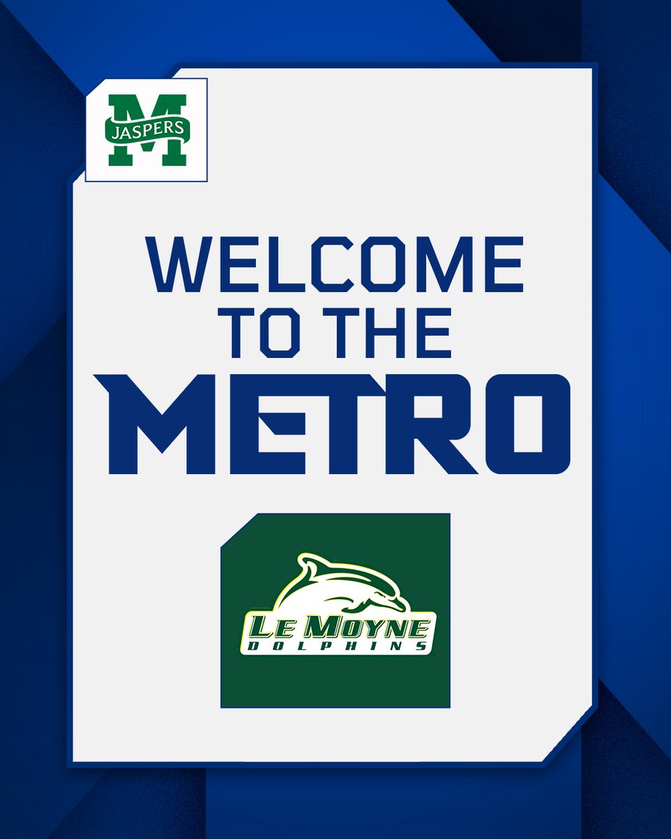 GoJaspers's tweet photo. Welcome to the Metro, Le Moyne!

#GoJaspers | #JasperNation 🟢⚪️ https://t.co/i4MR7wD1FM